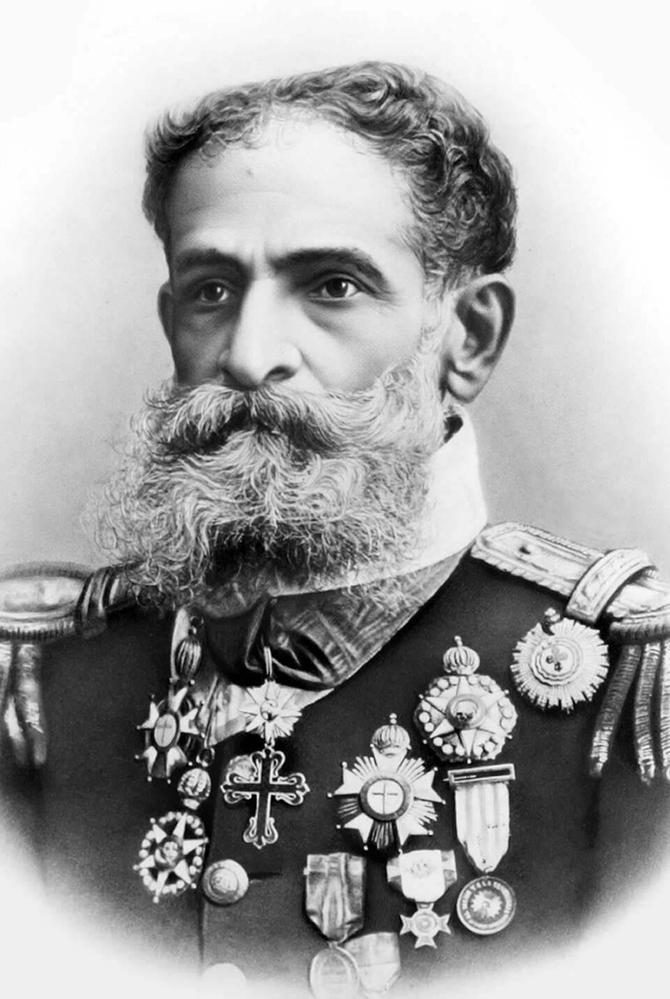 Fotografia oficial de Deodoro da Fonseca em 1889