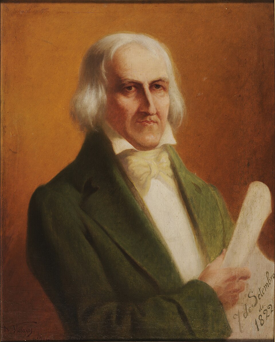 Retrato pintado de José Bonifácio
